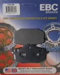 1988-1994 Yamaha Virago Xv 535 Ön Fren Balatası Ebc Fa136 1988-1994 Yamaha Virago Xv 535 Ön Fren Balatası Ebc Fa136