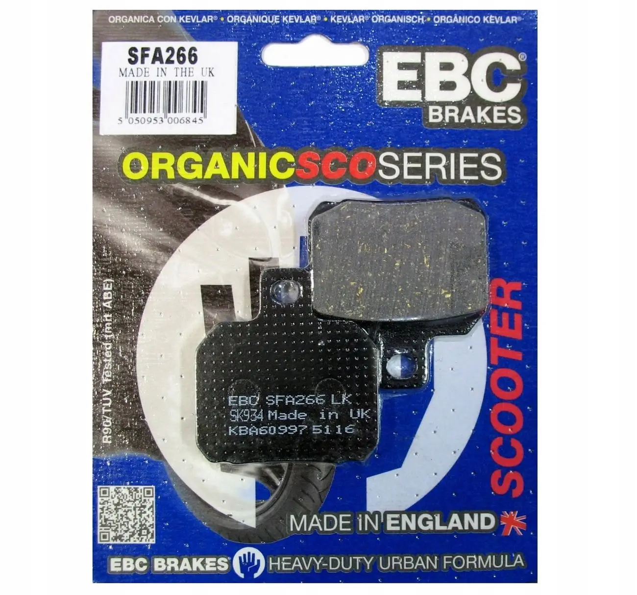2002-2004 Piaggio X9 200 Ön Fren Balatası Ebc Sfa266 N11.6029 2002-2004 Piaggio X9 200 Ön Fren Balatası Ebc Sfa266 N11.6029