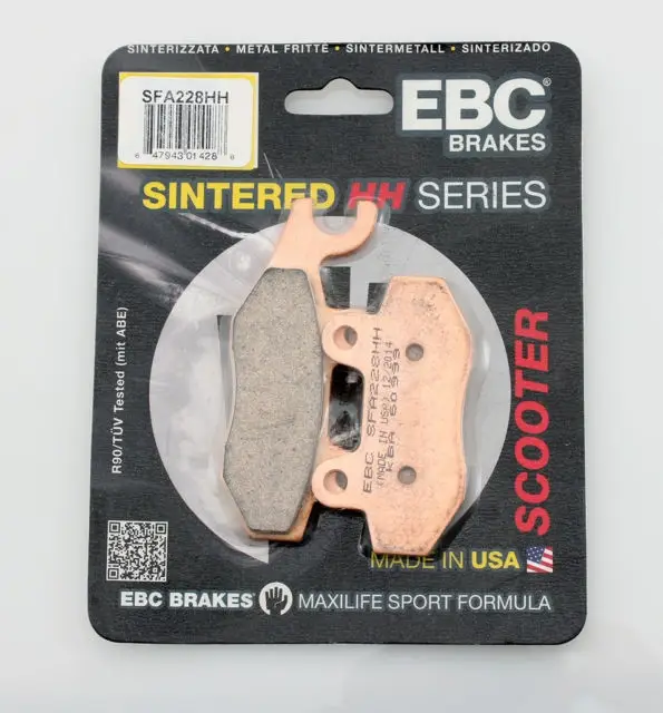 2007-2012 Peugeot Satelis 500 Arka Fren Balatası Ebc Sfa228Hh 2007-2012 Peugeot Satelis 500 Arka Fren Balatası Ebc Sfa228Hh