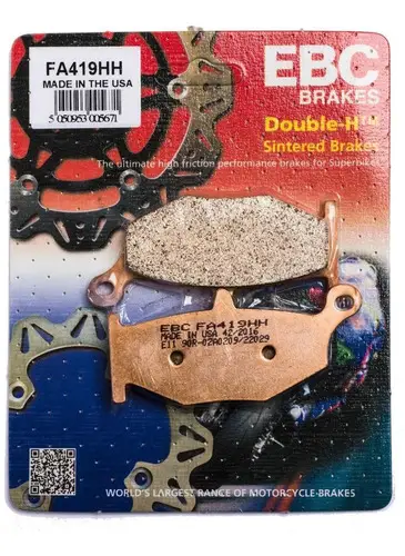 2008-2012 Suzuki B-King Arka Fren Balatası Ebc Fa419Hh Sinterli 2008-2012 Suzuki B-King Arka Fren Balatası Ebc Fa419Hh Sinterli