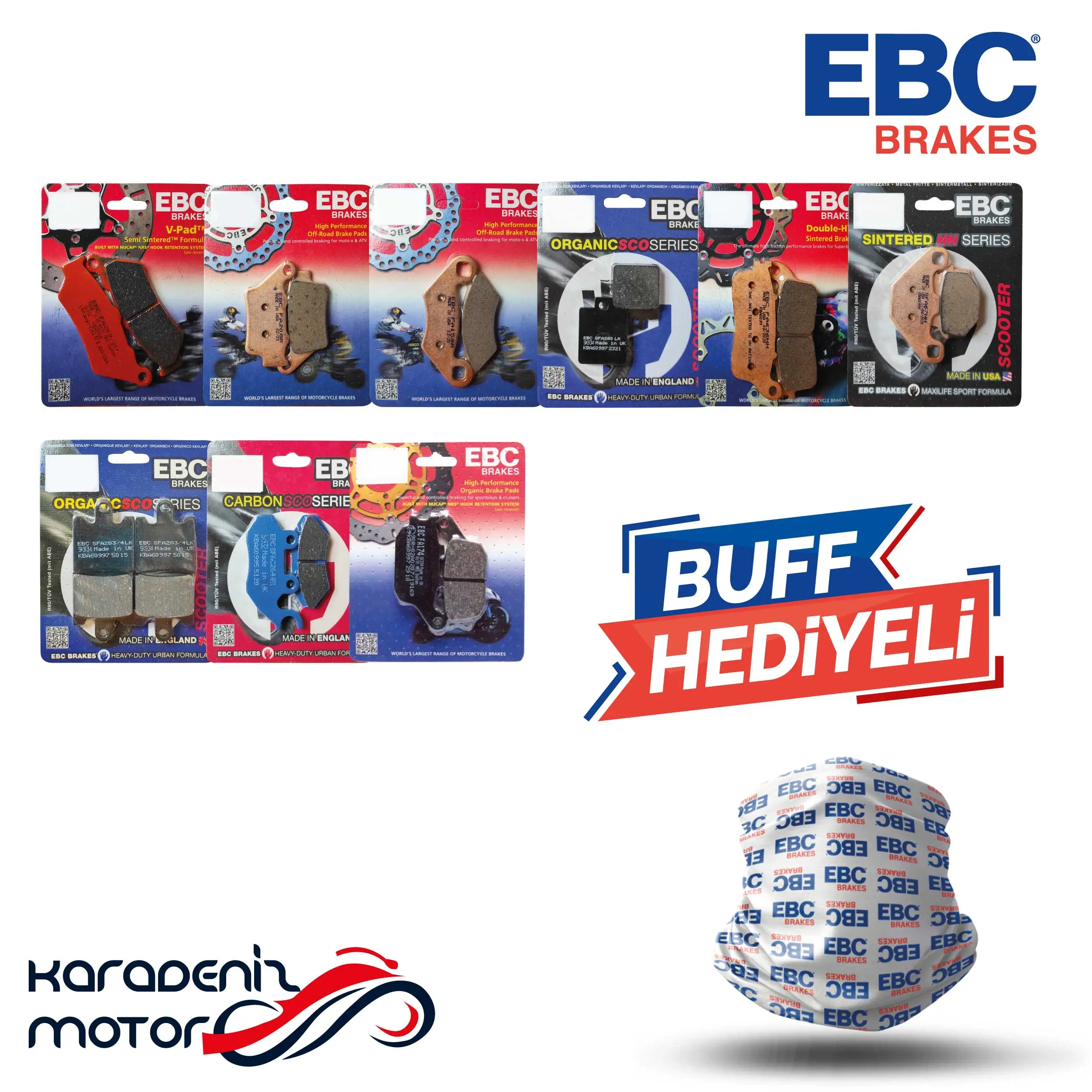 2008-2016 Yamaha Xtz 660Z Tenere Ön Fren Balatası Ebc Fa181Tt Kar 2008-2016 Yamaha Xtz 660Z Tenere Ön Fren Balatası Ebc Fa181Tt Kar