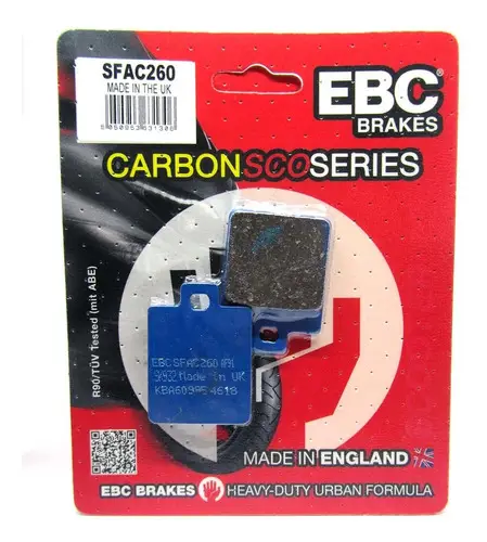 2012-2018 Peugeot Citystar 200 Arka Fren Balatası Ebc Sfac260 2012-2018 Peugeot Citystar 200 Arka Fren Balatası Ebc Sfac260