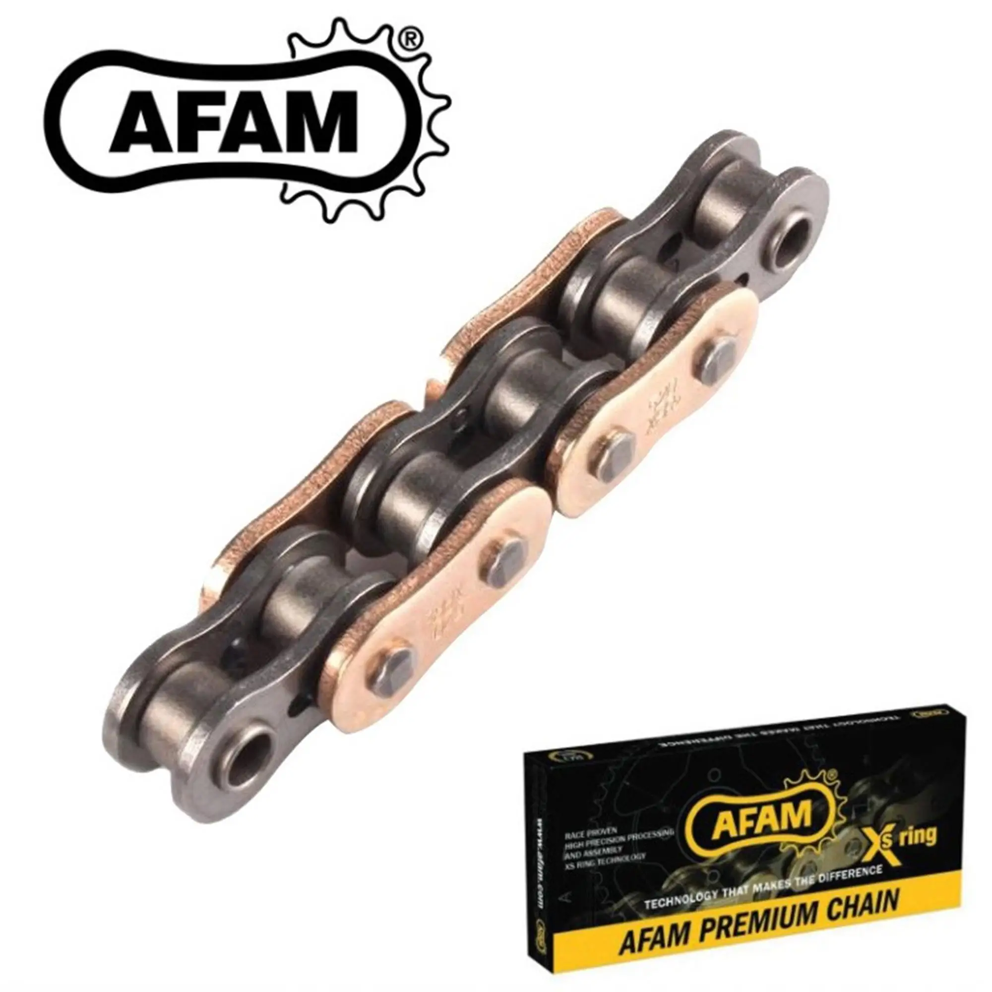 AFAM A520-106Xsr-g 2017-2020 Honda CRF 250 Rally Uyumlu Zincir Xsr-g Xring Gold (Sarı) Renk AFAM A520-106Xsr-g 2017-2020 Honda CRF 250 Rally Uyumlu Zincir Xsr-g Xring Gold (Sarı) Renk