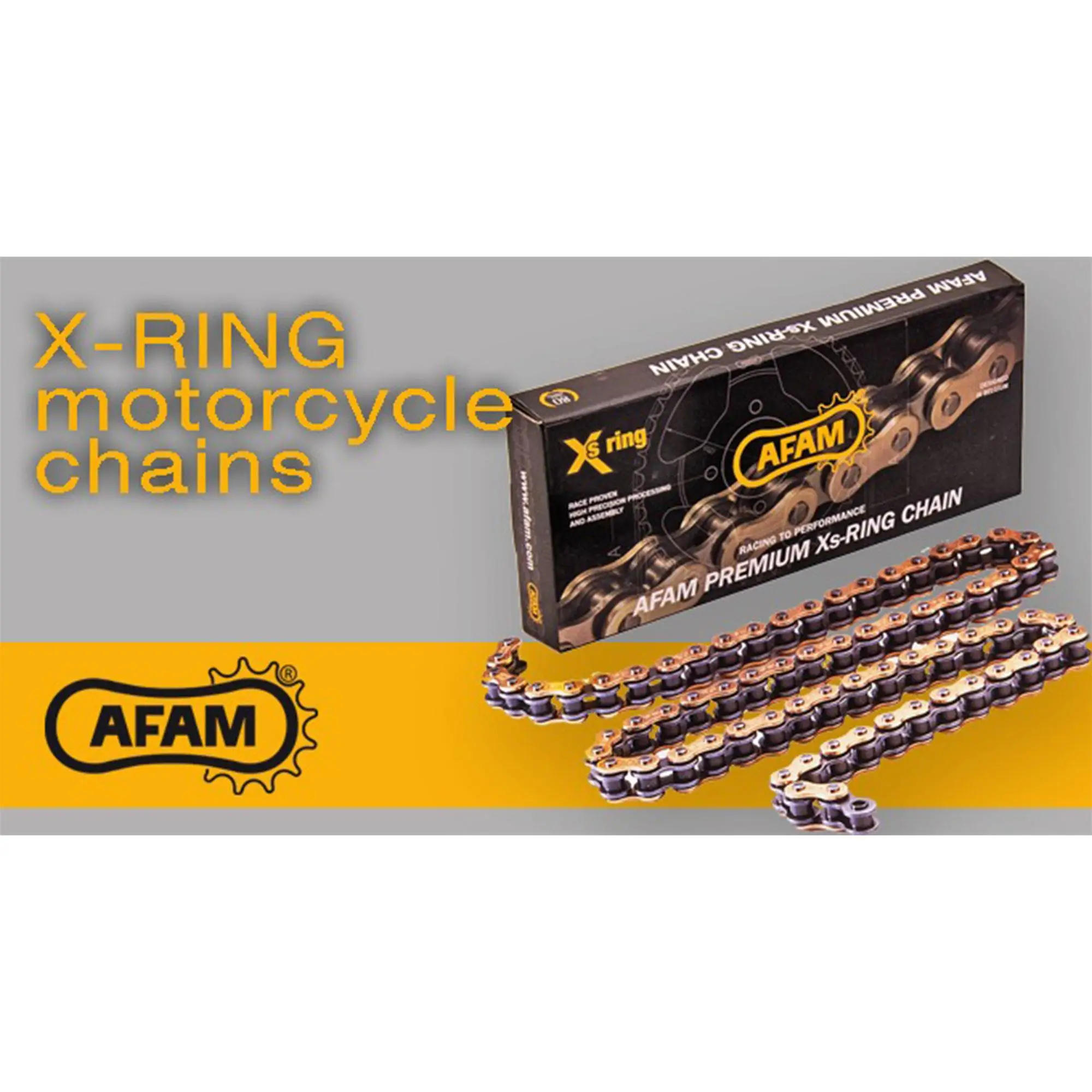 AFAM A520-106Xsr-g 2017-2020 Honda CRF 250 Rally Uyumlu Zincir Xsr-g Xring Gold (Sarı) Renk AFAM A520-106Xsr-g 2017-2020 Honda CRF 250 Rally Uyumlu Zincir Xsr-g Xring Gold (Sarı) Renk