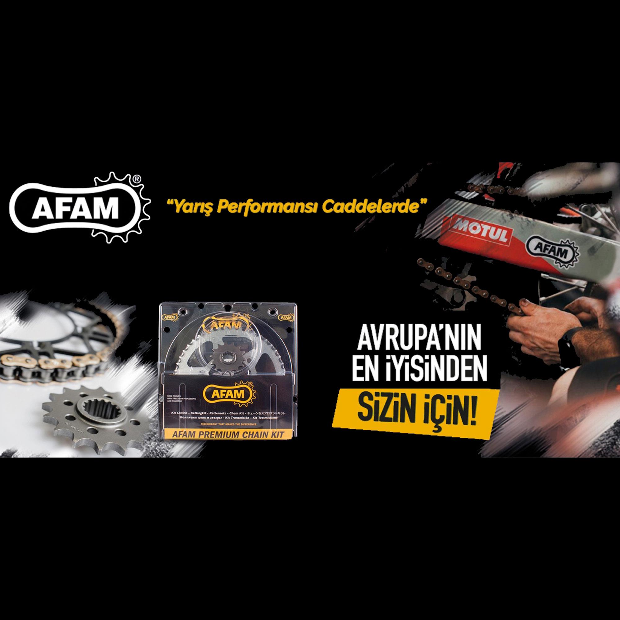 AFAM A525-110XHR3-G 2011-2020 Honda VFR 800 X Crossrunner Uyumlu Zincir XHR3-G Xring Gold (Sarı) Renk AFAM A525-110XHR3-G 2011-2020 Honda VFR 800 X Crossrunner Uyumlu Zincir XHR3-G Xring Gold (Sarı) Renk