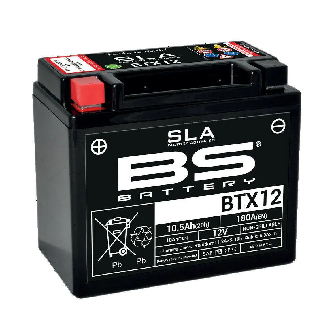 Bs Btx12 Sla 2010-2017 Triumph America Uyumlu Akü Jel Akü