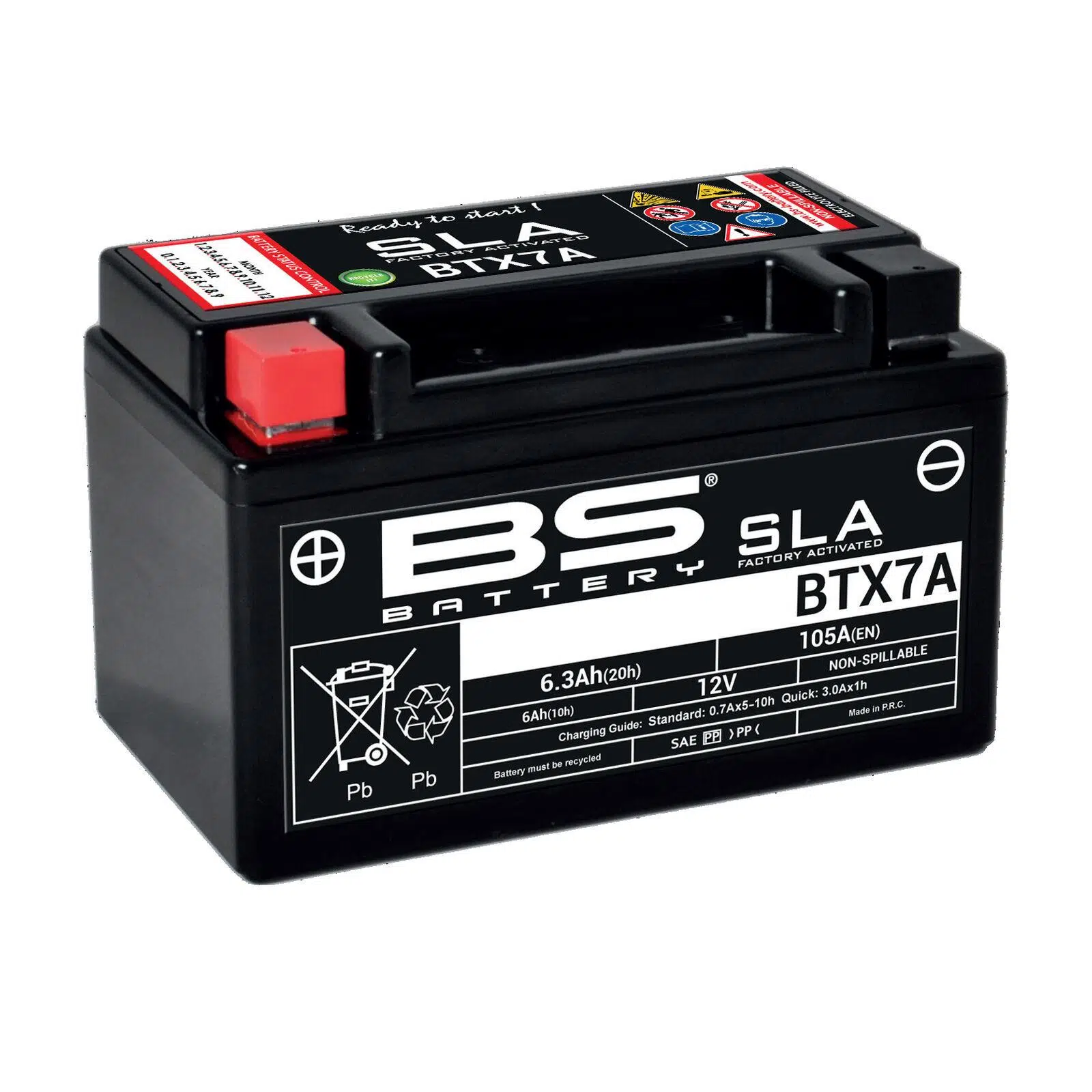 Bs Btx7a Sla 2013-2024 SYM Xpro II 125 Uyumlu Akü Jel Akü