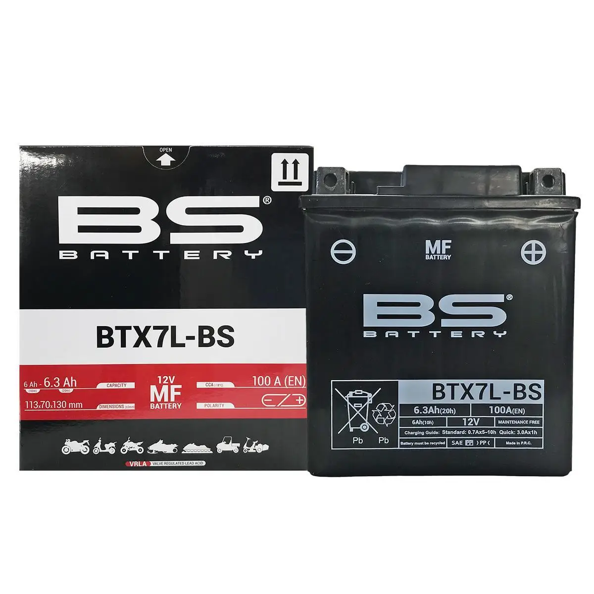 Bs Btx7l-Bs 2002-2005 Honda NX 4 Falcon Uyumlu Akü Sulu Akü Bs Btx7l-Bs 2002-2005 Honda NX 4 Falcon Uyumlu Akü Sulu Akü