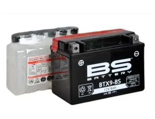 Bs Btx9-Bs 2023-2024 Suzuki GSX 8R Uyumlu Akü Sulu Akü Bs Btx9-Bs 2023-2024 Suzuki GSX 8R Uyumlu Akü Sulu Akü