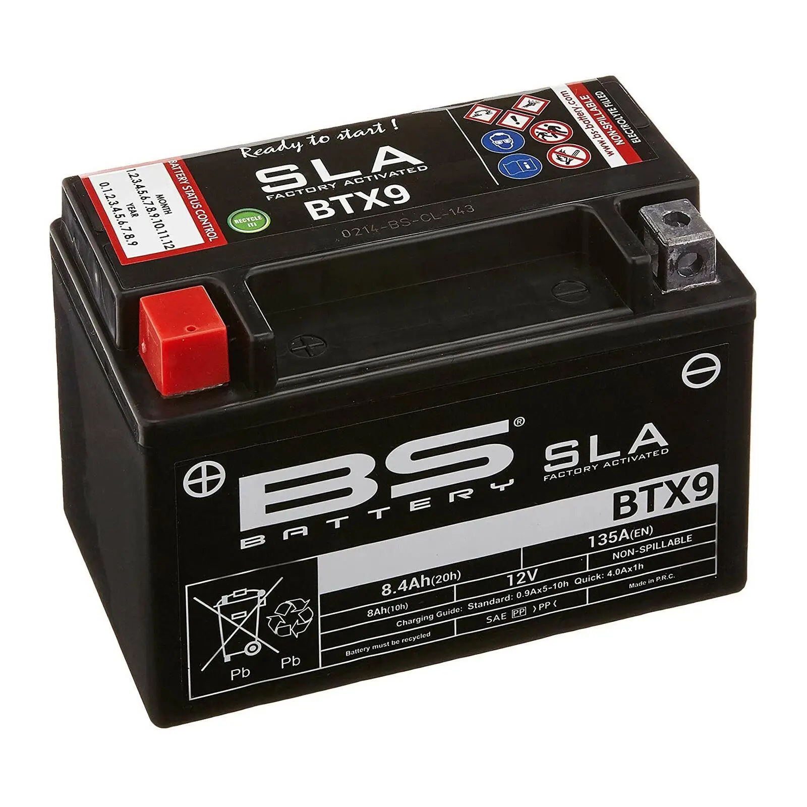 Bs Btx9 Sla 1986-2007 Honda VT 600 Shadow Uyumlu Akü Jel Akü Bs Btx9 Sla 1986-2007 Honda VT 600 Shadow Uyumlu Akü Jel Akü