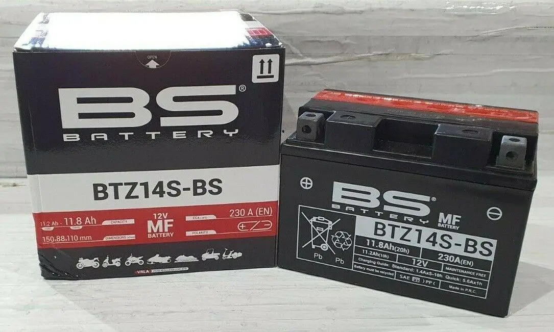 Bs Btz14s-Bs 2016-2018 Kawasaki GTR 1400 Uyumlu Akü Sulu Akü Bs Btz14s-Bs 2016-2018 Kawasaki GTR 1400 Uyumlu Akü Sulu Akü