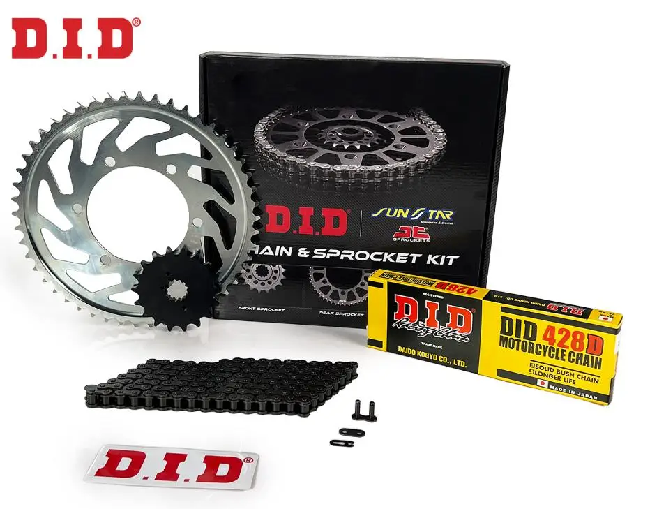 Did 428D-Jt 2011-2017 Honda CBR 125 R Uyumlu Zincir Dişli Set Çelik Renk Did 428D-Jt 2011-2017 Honda CBR 125 R Uyumlu Zincir Dişli Set Çelik Renk