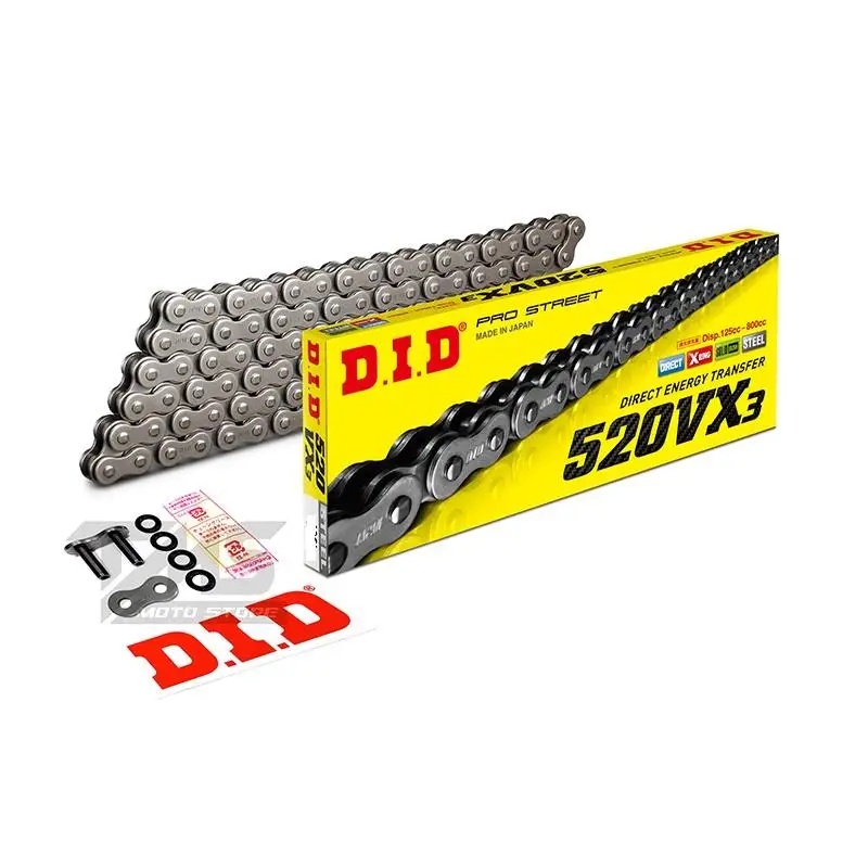 Did 520-112Vx3 2017-2021 BMW G 310 R Uyumlu Zincir Vx3 Xring Çelik Did 520-112Vx3 2017-2021 BMW G 310 R Uyumlu Zincir Vx3 Xring Çelik