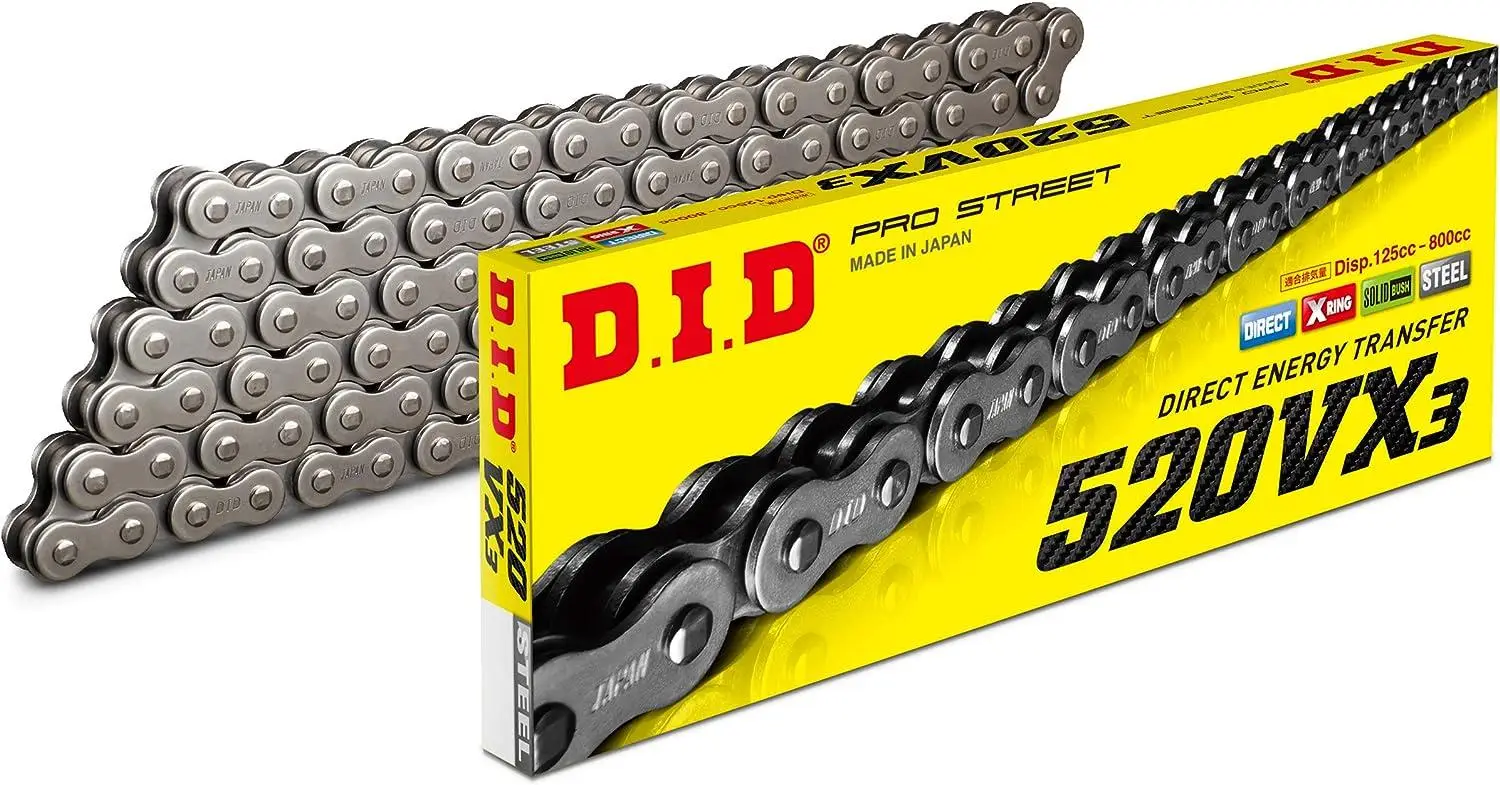 Did 520-118Vx3 2017-2023 KTM 450 EXC-F Six Days Uyumlu Zincir Vx3 Xring Çelik Renk Did 520-118Vx3 2017-2023 KTM 450 EXC-F Six Days Uyumlu Zincir Vx3 Xring Çelik Renk