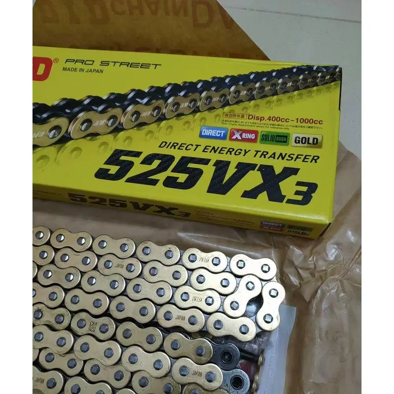 Did 520-118Vx3 2008-2022 KTM 690 Enduro R Uyumlu Zincir Vx3 Xring Gold (Sarı) Renk Did 520-118Vx3 2008-2022 KTM 690 Enduro R Uyumlu Zincir Vx3 Xring Gold (Sarı) Renk