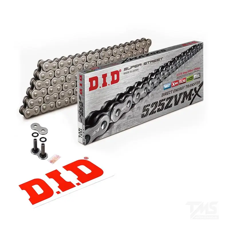 Did 525-120Zvm-x 2022-2023 Suzuki GSX 8R Uyumlu Zincir Zvm-x Çelik Renk Did 525-120Zvm-x 2022-2023 Suzuki GSX 8R Uyumlu Zincir Zvm-x Çelik Renk