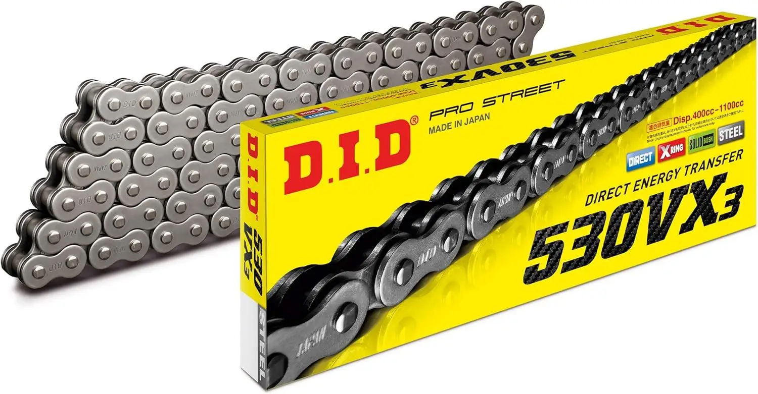 Did 530-112Vx3 1996-2006 Kawasaki VN 800 Drifter Uyumlu Zincir Vx3 Xring Çelik Renk Did 530-112Vx3 1996-2006 Kawasaki VN 800 Drifter Uyumlu Zincir Vx3 Xring Çelik Renk
