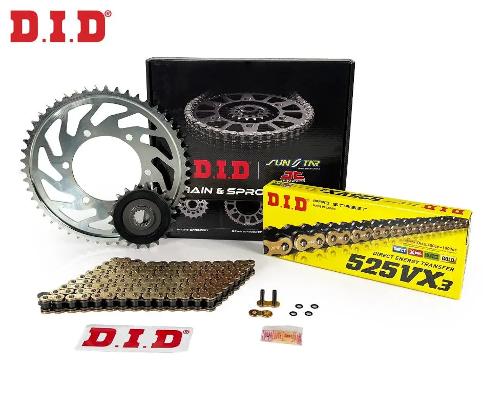 Did-Jt 2003-2006 KTM 950 Adventure Uyumlu Zincir Dişli Set Gold (Sarı) Renk Did-Jt 2003-2006 KTM 950 Adventure Uyumlu Zincir Dişli Set Gold (Sarı) Renk