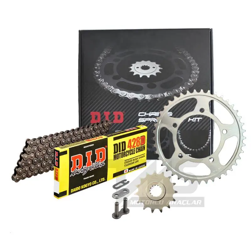 Did 428D-Jt 2004-2010 Honda CBR 125 R Uyumlu Zincir Dişli Set Çelik Renk Did 428D-Jt 2004-2010 Honda CBR 125 R Uyumlu Zincir Dişli Set Çelik Renk