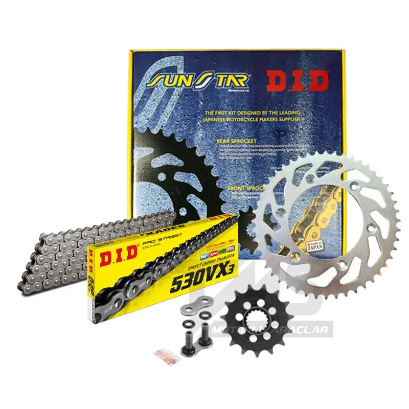Did-Sunstar 1995-1999 Suzuki GSF 600 Bandit S Uyumlu Zincir Dişli Set Çelik Renk Did-Sunstar 1995-1999 Suzuki GSF 600 Bandit S Uyumlu Zincir Dişli Set Çelik Renk