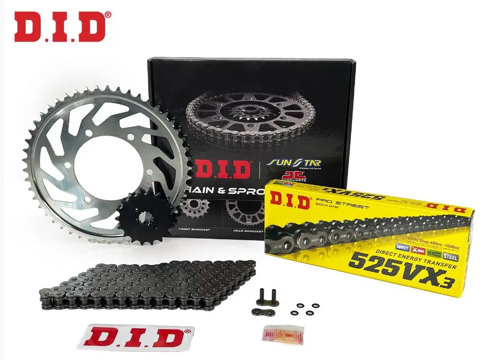 Did-Sunstar 2017-2022 KTM 1290 Super Adventure S Uyumlu Zincir Dişli Set Çelik Renk Did-Sunstar 2017-2022 KTM 1290 Super Adventure S Uyumlu Zincir Dişli Set Çelik Renk