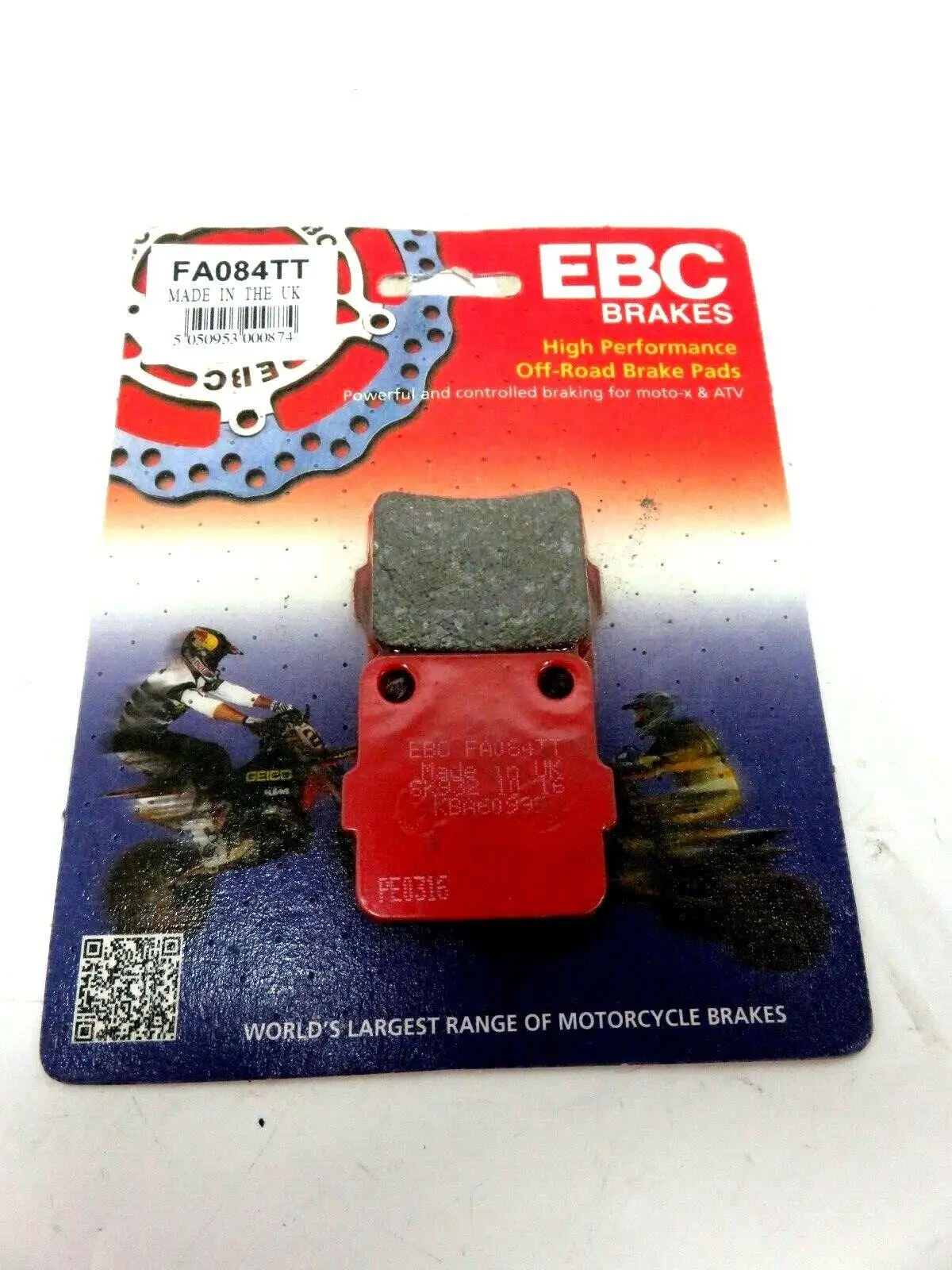Ebc Fa084Tt 2001-2023 Kawasaki KX 85 Uyumlu Arka Fren Balatası Karbon Balata Ebc Fa084Tt 2001-2023 Kawasaki KX 85 Uyumlu Arka Fren Balatası Karbon Balata