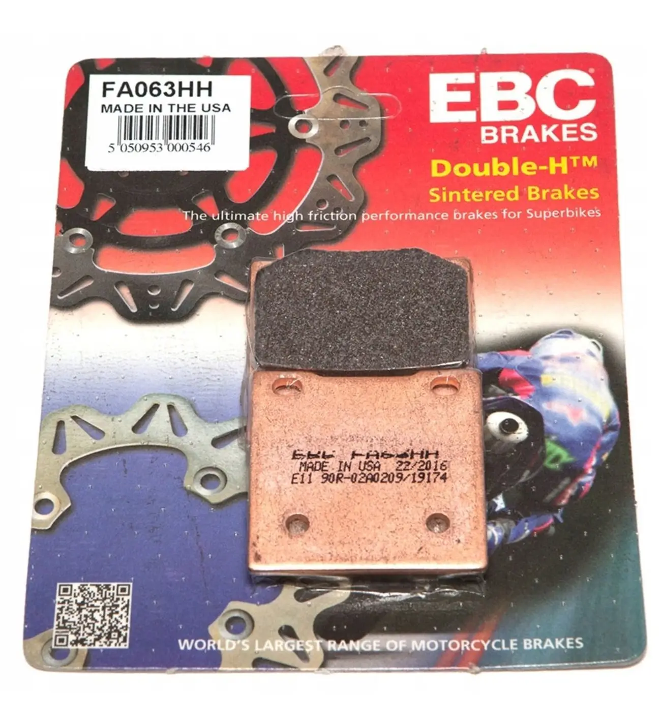 Ebc Fa063Hh 1998-2006 Suzuki GSX 600 F Uyumlu Arka Fren Balatası Sinterli Balata Ebc Fa063Hh 1998-2006 Suzuki GSX 600 F Uyumlu Arka Fren Balatası Sinterli Balata
