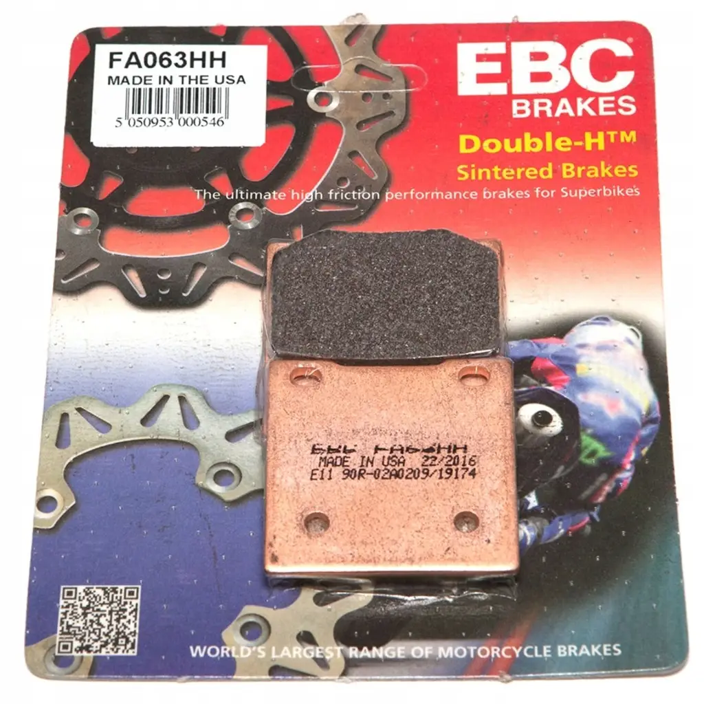 Ebc Fa063Hh Suzuki Gsx 600 F Arka Fren Balatası Sinterli Balata Ebc Fa063Hh Suzuki Gsx 600 F Arka Fren Balatası Sinterli Balata