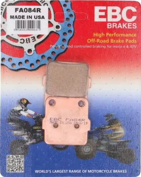 Ebc Fa084R 2001-2023 Kawasaki KX 85 Uyumlu Arka Fren Balatası Sinterli Balata Ebc Fa084R 2001-2023 Kawasaki KX 85 Uyumlu Arka Fren Balatası Sinterli Balata