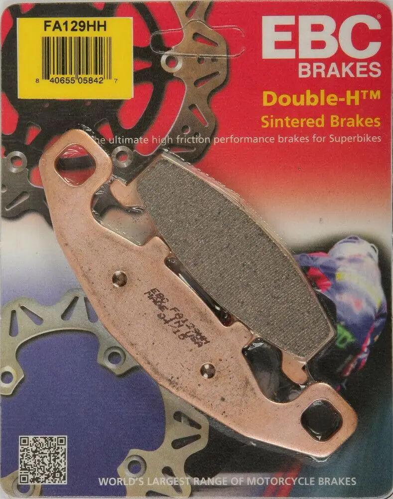 Ebc Fa129Hh 1990-2001 Kawasaki ZZR 250 Uyumlu Ön Fren Balatası Sinterli Balata Ebc Fa129Hh 1990-2001 Kawasaki ZZR 250 Uyumlu Ön Fren Balatası Sinterli Balata