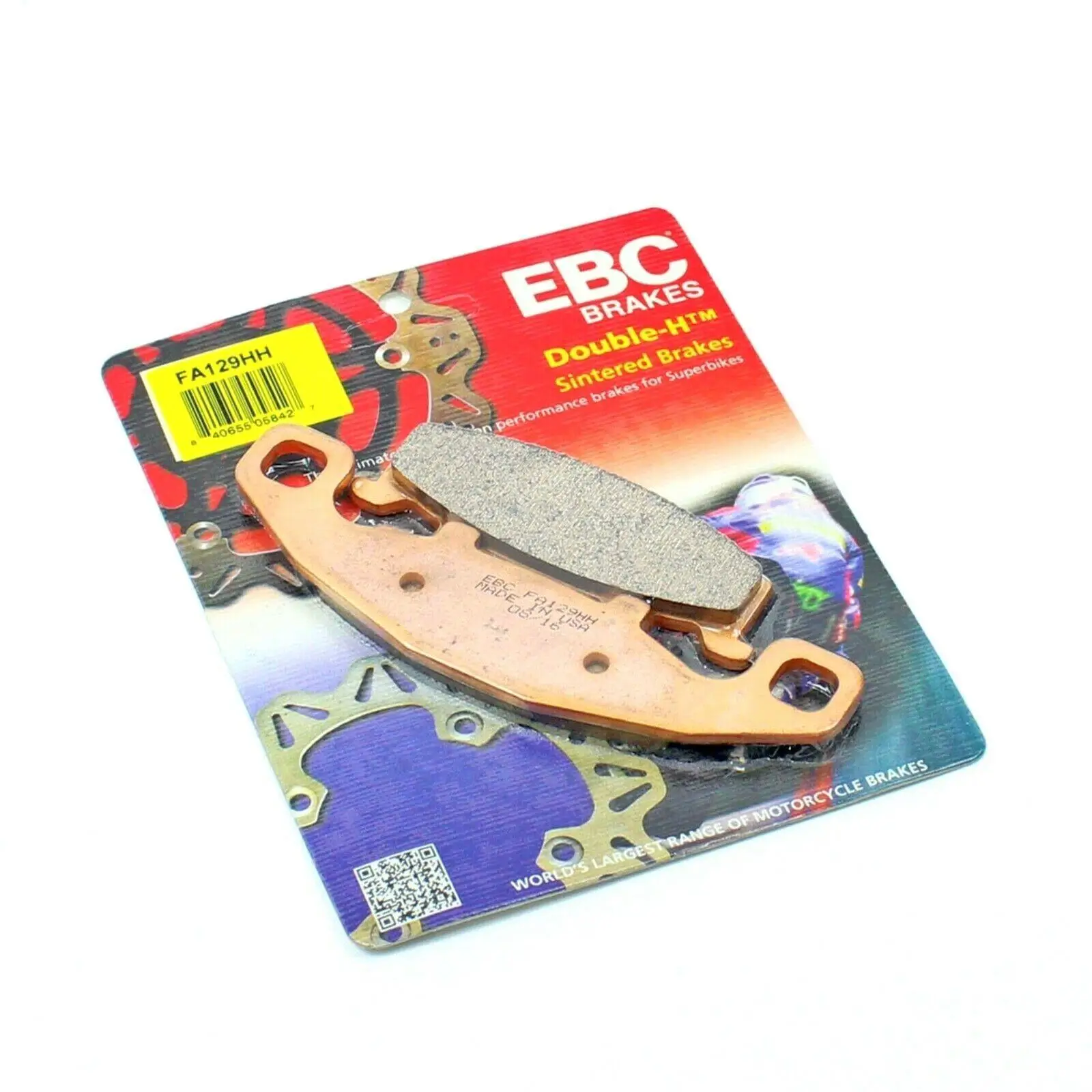 Ebc Fa129Hh 1990-2001 Kawasaki ZZR 250 Uyumlu Ön Fren Balatası Sinterli Balata Ebc Fa129Hh 1990-2001 Kawasaki ZZR 250 Uyumlu Ön Fren Balatası Sinterli Balata
