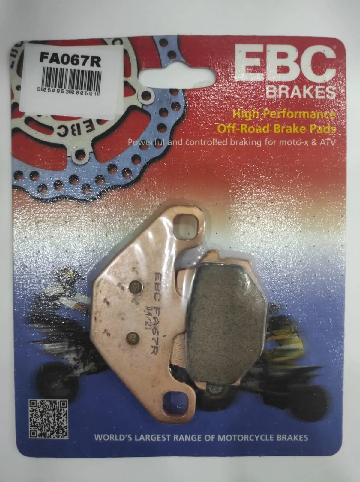 Ebc Fa067R 1991-2007 Kawasaki KLE 500 Uyumlu Arka Fren Balatası Sinterli Balata Ebc Fa067R 1991-2007 Kawasaki KLE 500 Uyumlu Arka Fren Balatası Sinterli Balata