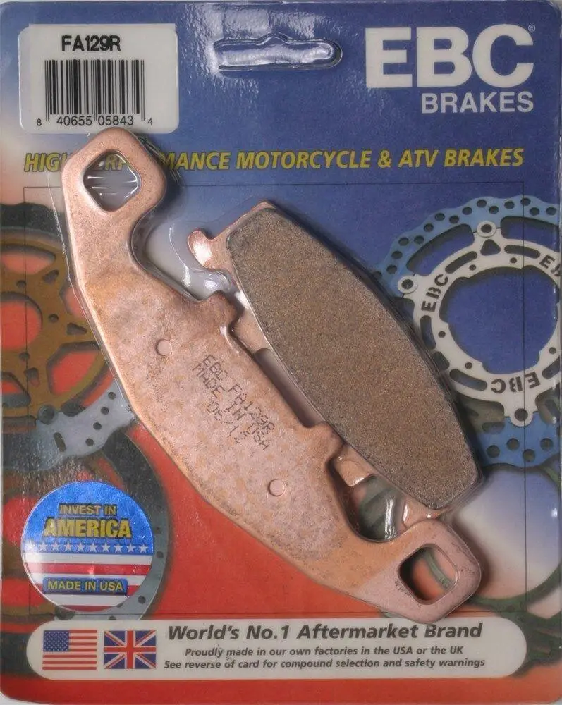 Ebc Fa129R 1990-2001 Kawasaki ZZR 250 Uyumlu Ön Fren Balatası Sinterli Balata Ebc Fa129R 1990-2001 Kawasaki ZZR 250 Uyumlu Ön Fren Balatası Sinterli Balata