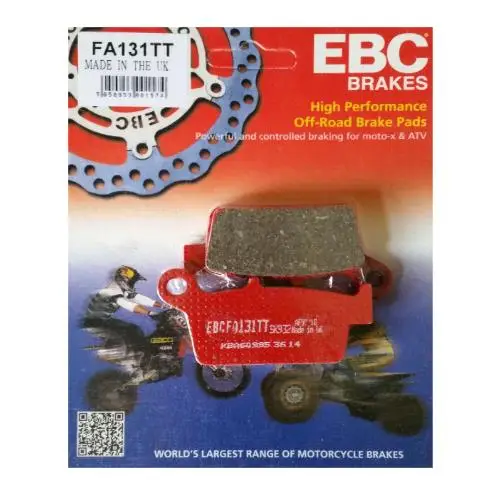 Ebc Fa131Tt 2000-2007 Honda XR 650 R Uyumlu Arka Fren Balatası Karbon Balata Ebc Fa131Tt 2000-2007 Honda XR 650 R Uyumlu Arka Fren Balatası Karbon Balata