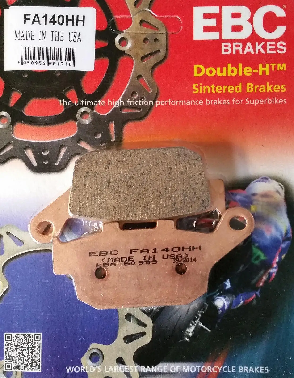 Ebc Fa140Hh 1990-2003 Honda XRV 750 Africa Twin Uyumlu Arka Fren Balatası (Abs siz) Sinterli Balata Ebc Fa140Hh 1990-2003 Honda XRV 750 Africa Twin Uyumlu Arka Fren Balatası (Abs siz) Sinterli Balata