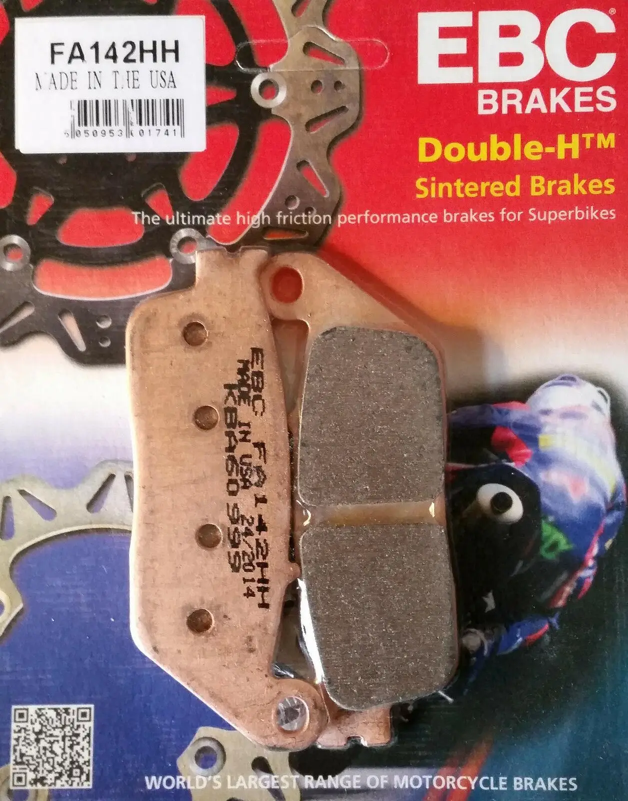 Ebc Fa142Hh 2022-2023 Kawasaki Z 650 RS Uyumlu Ön Fren Balatası Sinterli Balata Ebc Fa142Hh 2022-2023 Kawasaki Z 650 RS Uyumlu Ön Fren Balatası Sinterli Balata