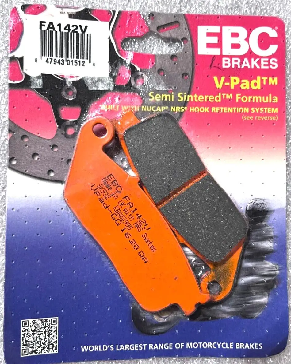 Ebc Fa142V 1994-2007 Honda VT 600 Shadow Uyumlu Ön Fren Balatası Yarı Sinterli Balata Ebc Fa142V 1994-2007 Honda VT 600 Shadow Uyumlu Ön Fren Balatası Yarı Sinterli Balata