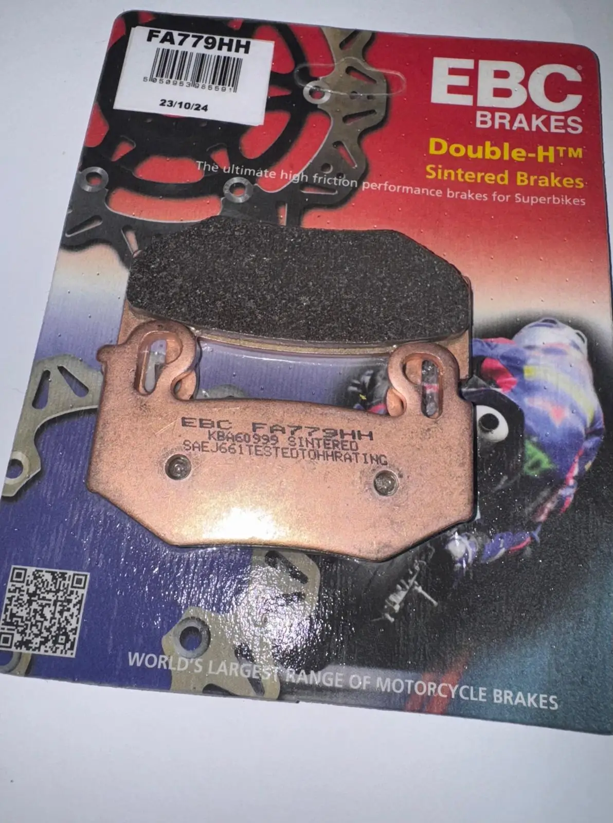 Ebc Fa779Hh 2023-2024 BMW R 1300 GS Uyumlu Ön Fren Balatası Sinterli Balata Ebc Fa779Hh 2023-2024 BMW R 1300 GS Uyumlu Ön Fren Balatası Sinterli Balata