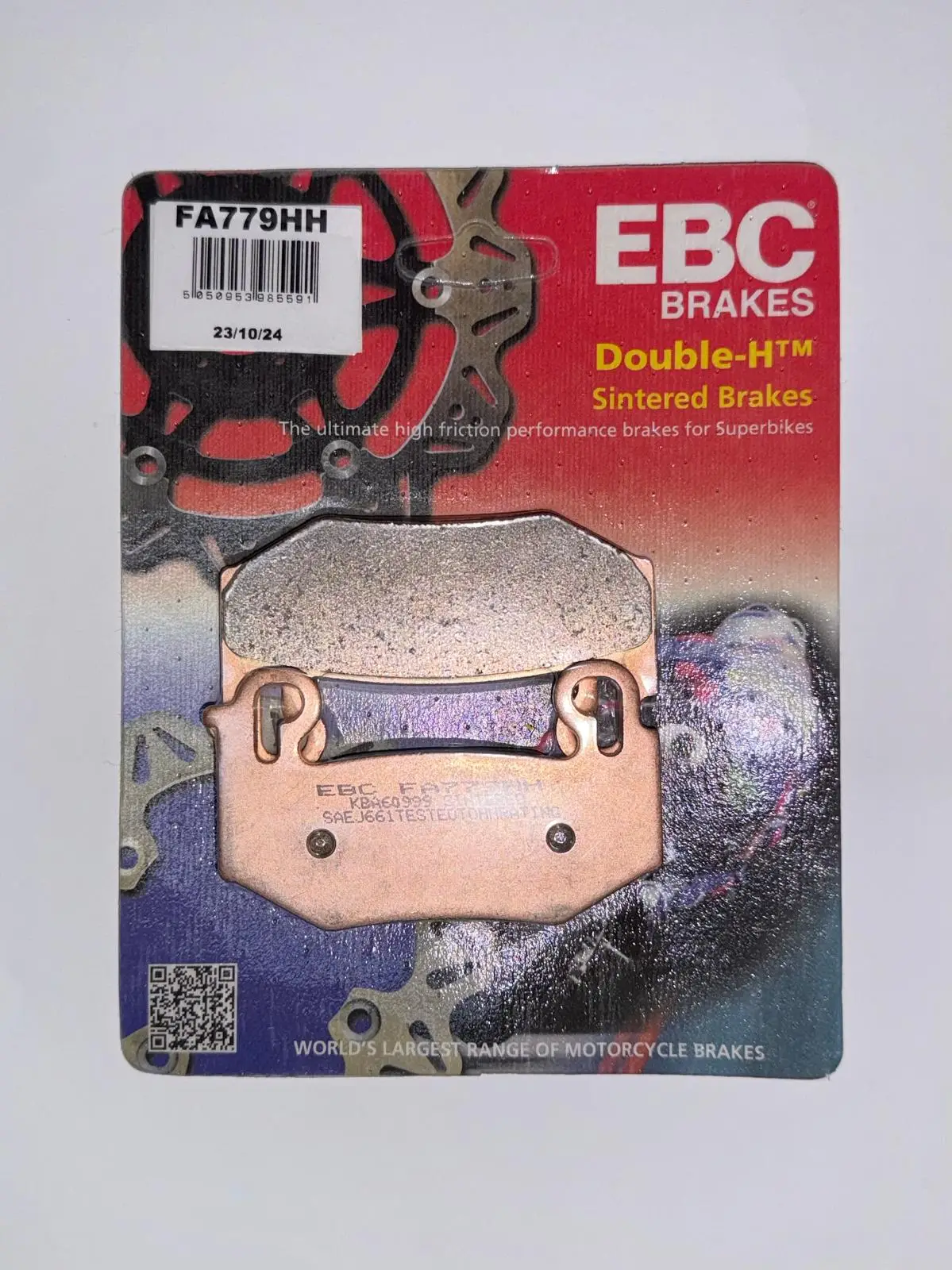 Ebc Fa779Hh 2023-2024 BMW R 1300 GS Uyumlu Ön Fren Balatası Sinterli Balata Ebc Fa779Hh 2023-2024 BMW R 1300 GS Uyumlu Ön Fren Balatası Sinterli Balata
