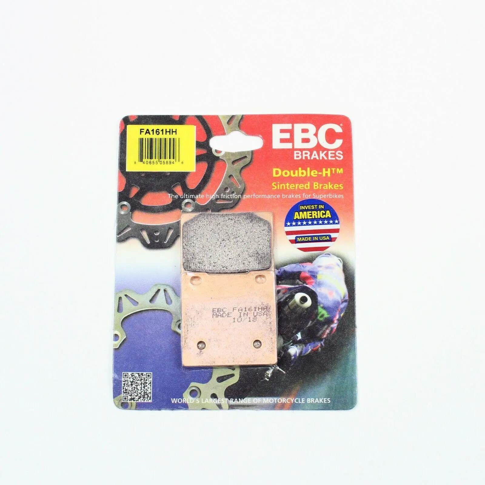 Ebc Fa161Hh 1993-2001 Kawasaki ZZR 1100 Uyumlu Arka Fren Balatası Sinterli Balata Ebc Fa161Hh 1993-2001 Kawasaki ZZR 1100 Uyumlu Arka Fren Balatası Sinterli Balata