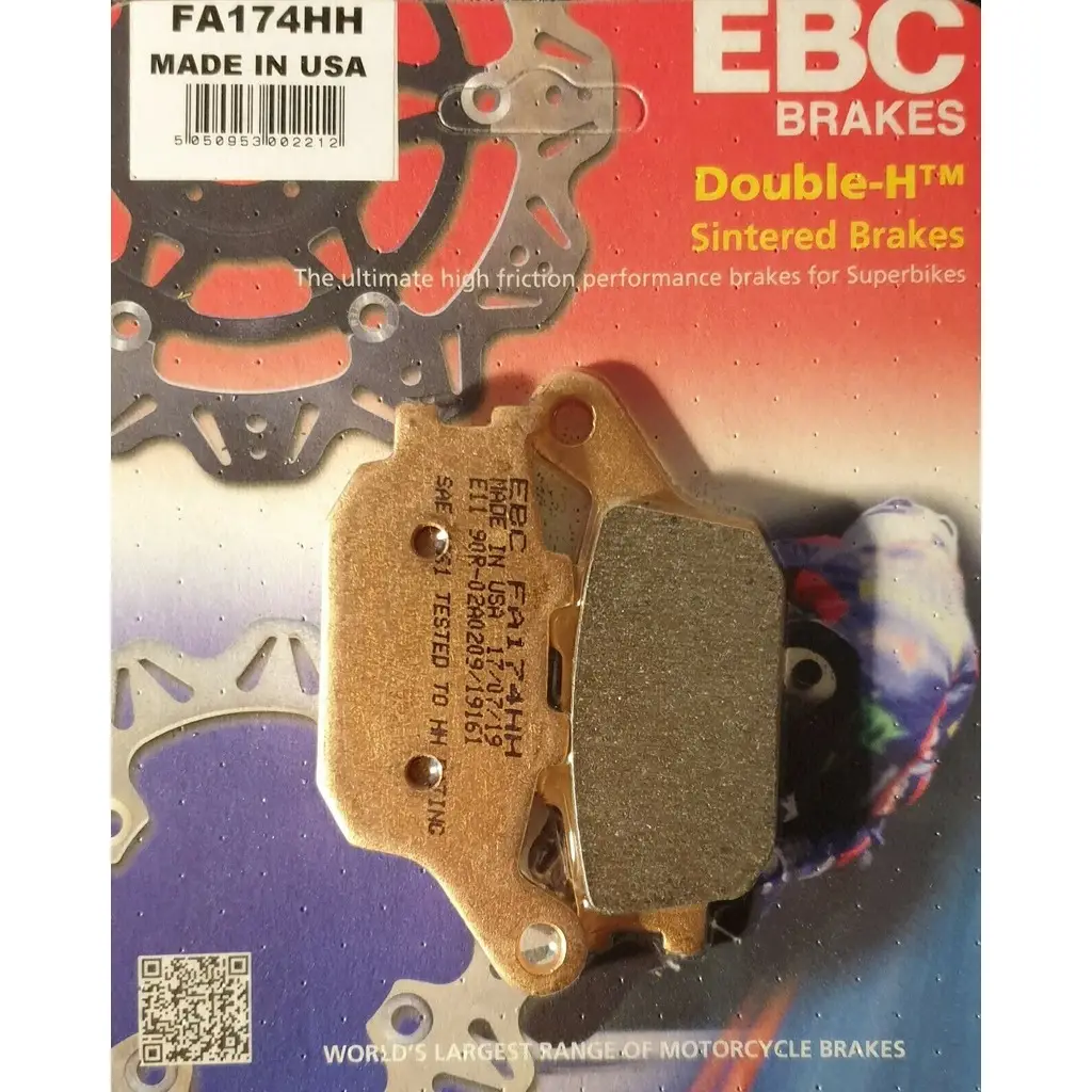 Ebc Fa174Hh 2007-2015 Suzuki Gsf 650 Bandit S Arka Fren Balatası Ebc Fa174Hh 2007-2015 Suzuki Gsf 650 Bandit S Arka Fren Balatası