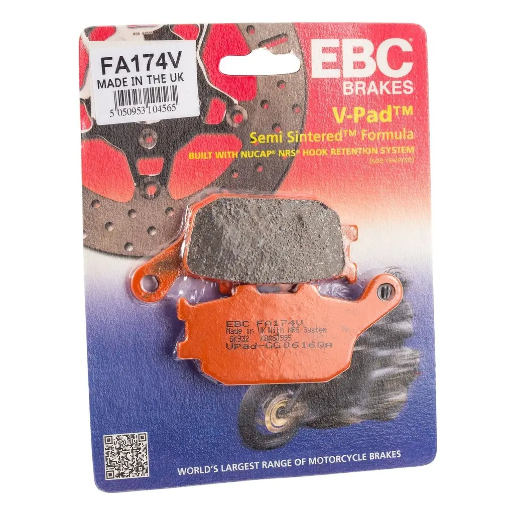 Ebc Fa174V 2011-2016 Suzuki Gsr 750 Arka Fren Balatası Ebc Fa174V 2011-2016 Suzuki Gsr 750 Arka Fren Balatası