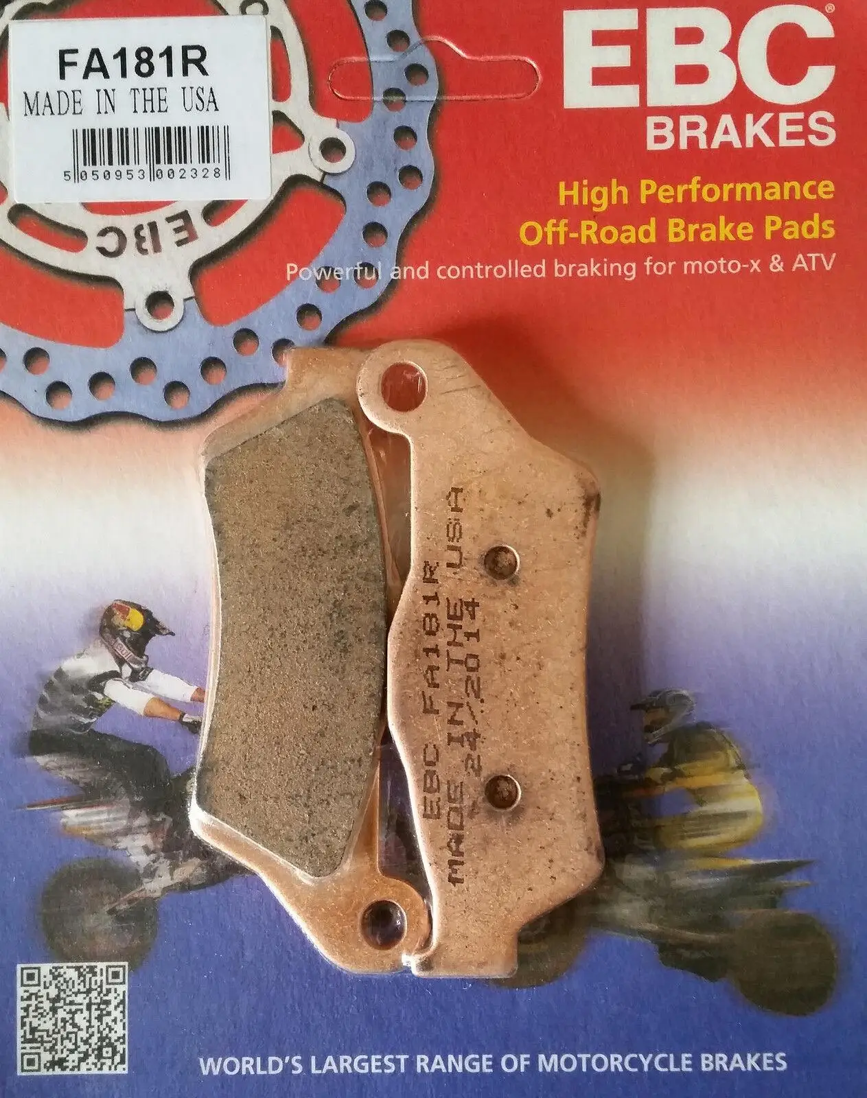Ebc Fa181R 2009-2013 KTM 990 Supermoto T Uyumlu Arka Fren Balatası Sinterli Balata Ebc Fa181R 2009-2013 KTM 990 Supermoto T Uyumlu Arka Fren Balatası Sinterli Balata