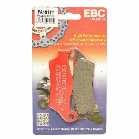Ebc Fa181Tt 2018-2020 Yamaha Tenere 700 Karbon Ön Fren Balatası Ebc Fa181Tt 2018-2020 Yamaha Tenere 700 Karbon Ön Fren Balatası