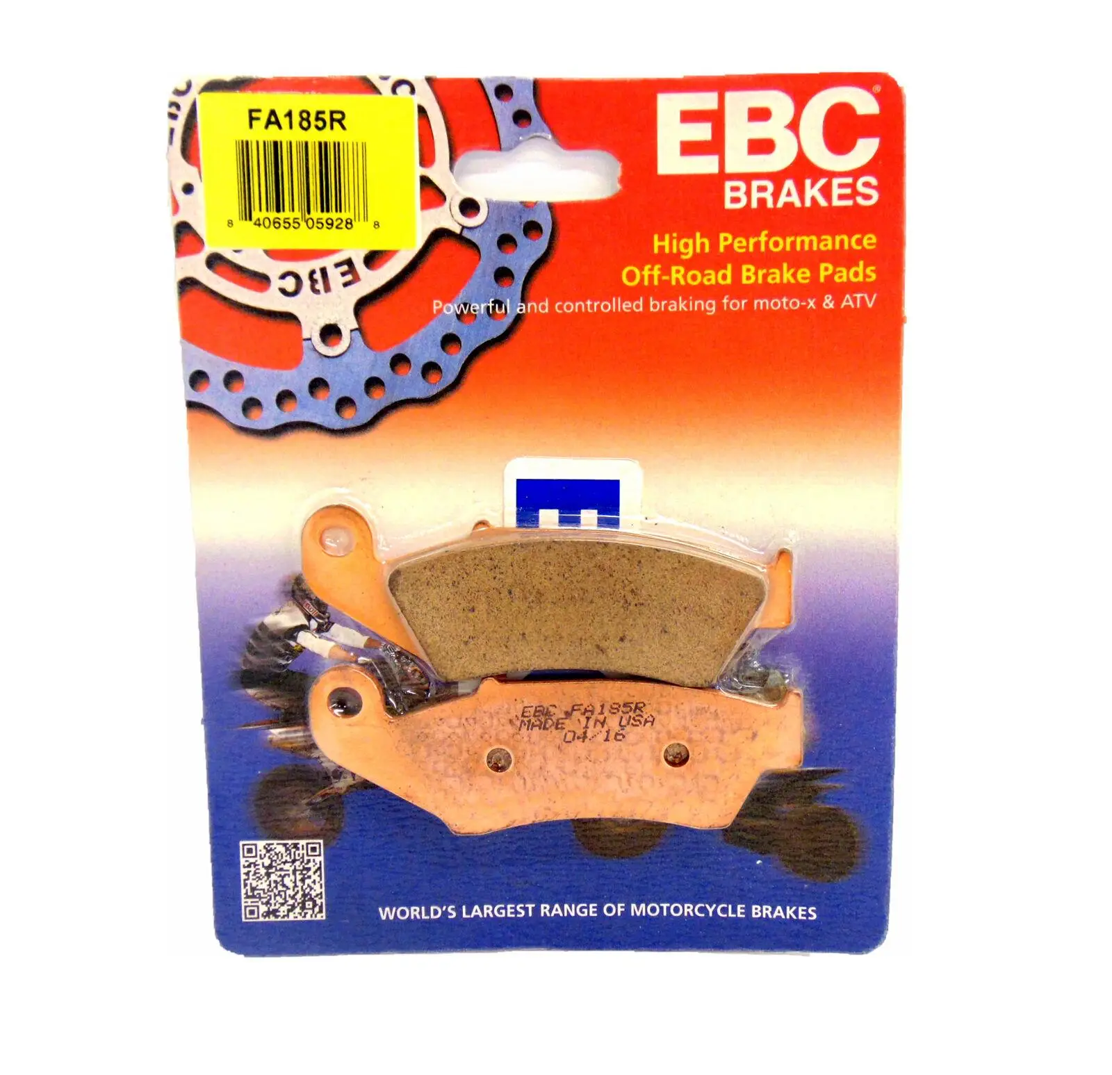 Ebc Fa185R 1994-2003 Honda XRV 750 Africa Twin Uyumlu Ön Fren Balatası Sinterli Balata Ebc Fa185R 1994-2003 Honda XRV 750 Africa Twin Uyumlu Ön Fren Balatası Sinterli Balata