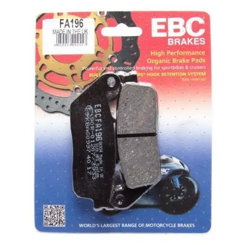 Ebc Fa196 2000-2014 Kymco Venox 250 Uyumlu Ön Fren Balatası Organik Balata Ebc Fa196 2000-2014 Kymco Venox 250 Uyumlu Ön Fren Balatası Organik Balata