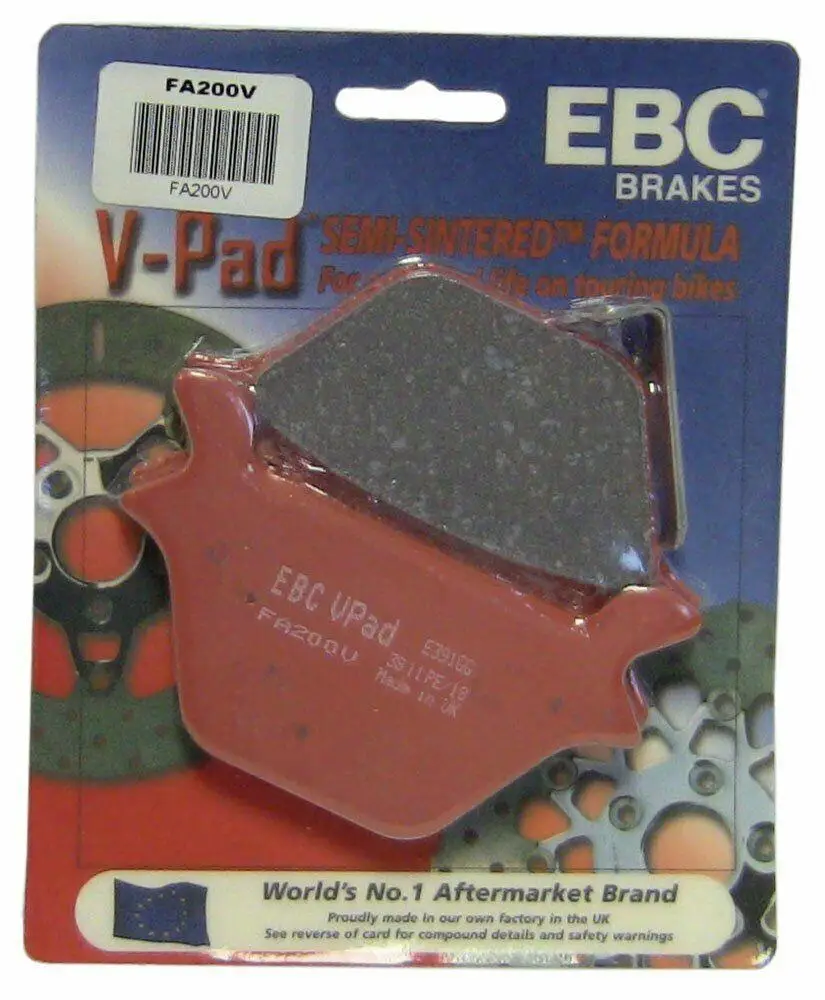 Ebc Fa200V 1987-1999 Harley-Davidson Heritage Springer Arka Fren Balatası Ebc Fa200V 1987-1999 Harley-Davidson Heritage Springer Arka Fren Balatası