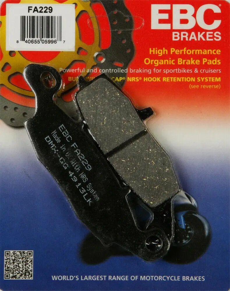Ebc Fa229 2005-2006 Suzuki GSF 650 Bandit S Uyumlu Ön Fren Balatası (Sol) Organik Balata Ebc Fa229 2005-2006 Suzuki GSF 650 Bandit S Uyumlu Ön Fren Balatası (Sol) Organik Balata