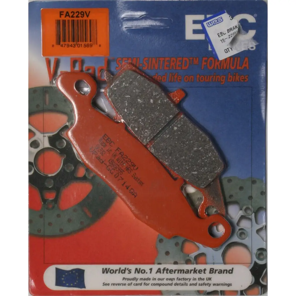 Ebc Fa229V 2005-2006 Suzuki Gsf 650 Bandit S Ön Fren Balatası Sol Ebc Fa229V 2005-2006 Suzuki Gsf 650 Bandit S Ön Fren Balatası Sol