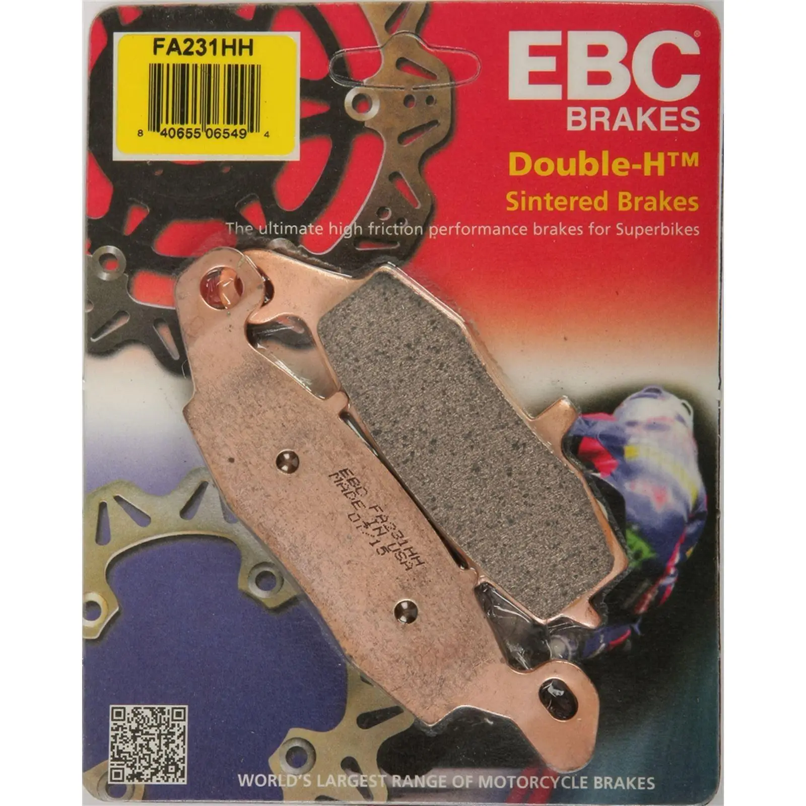 Ebc Fa231Hh 1998-2006 Suzuki GSX 600 F Uyumlu Ön Fren Balatası (Sağ) Sinterli Balata Ebc Fa231Hh 1998-2006 Suzuki GSX 600 F Uyumlu Ön Fren Balatası (Sağ) Sinterli Balata
